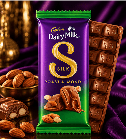 Dairy Milk Silk Roast Almond Chocolate