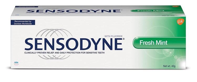 Sensodyne Paste Fresh Mint - product media