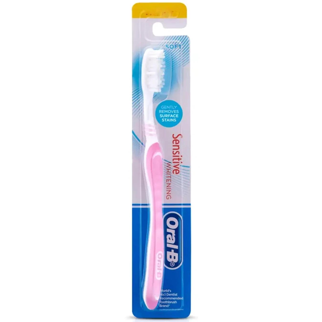 Oral Sensitive Whitening Tooth Brush - product media