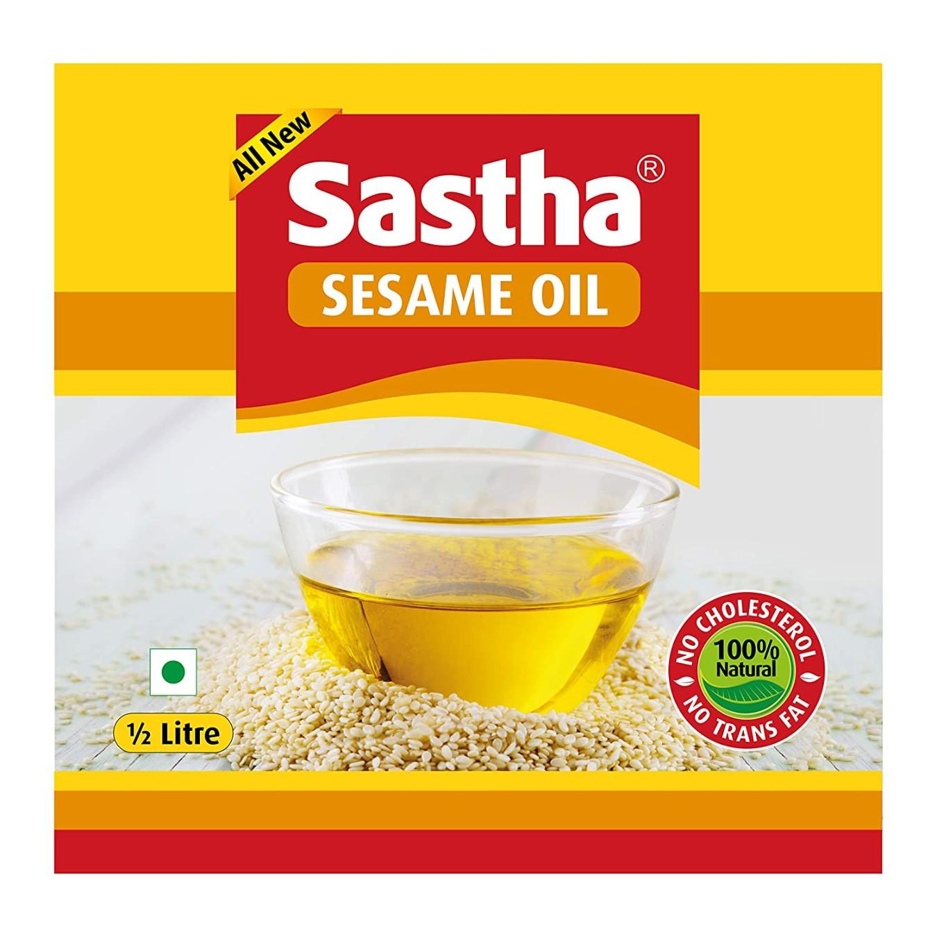 Sastha Sesame oil - product media