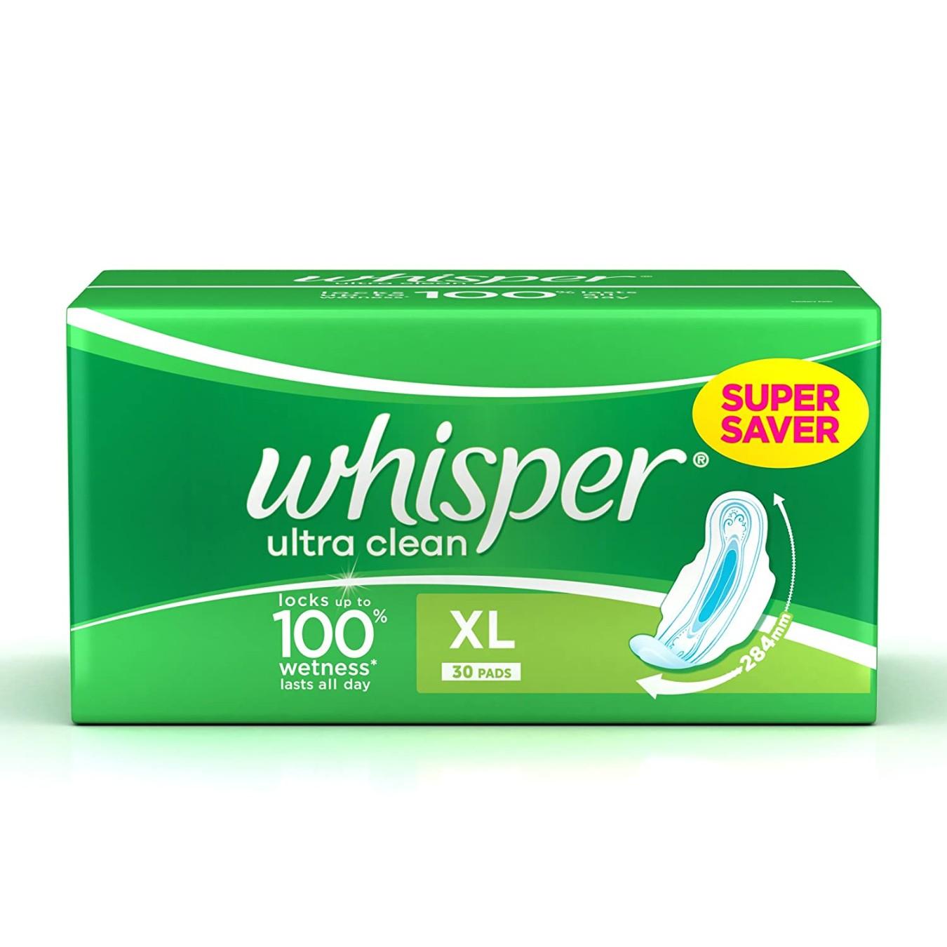 Whisper Ultra Clean Xl 15Pads விஸ்பர் சாய்ஸ் - product media