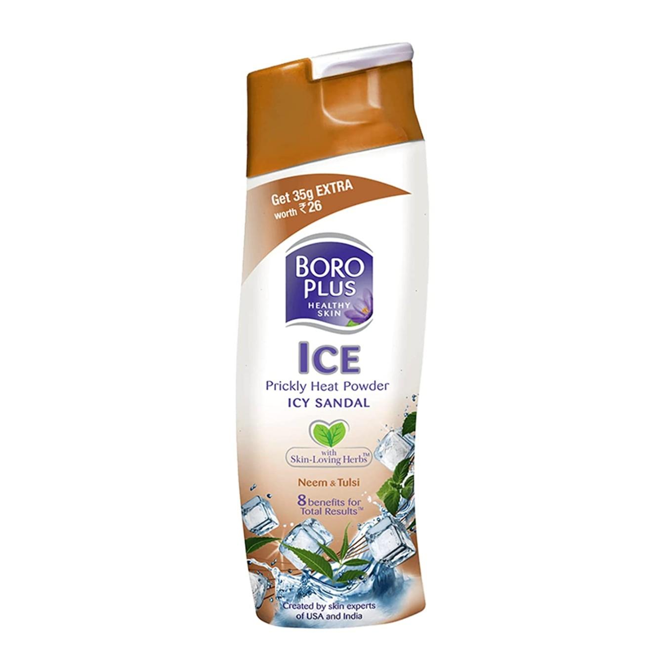 Boro plus Cool Sandle Prickly Heat Powder - product media