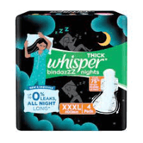 Whisper UltraNight XXXL 4Pads விஸ்பர் சாய்ஸ் - product media