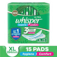 Whisper Hygiene XL 15Pads விஸ்பர் சாய்ஸ் - product media