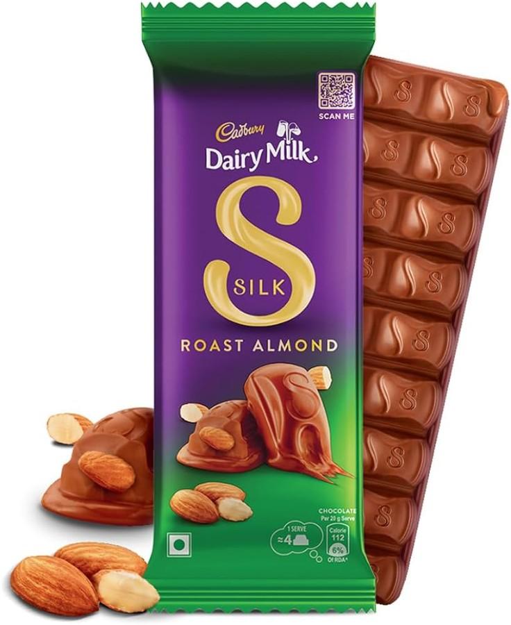 Dairy Milk Silk Roast Almond Chocolate - product media