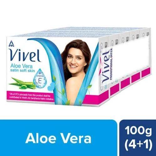 Vivel Soap Aloe Vera set விவெல் சோப் - product media