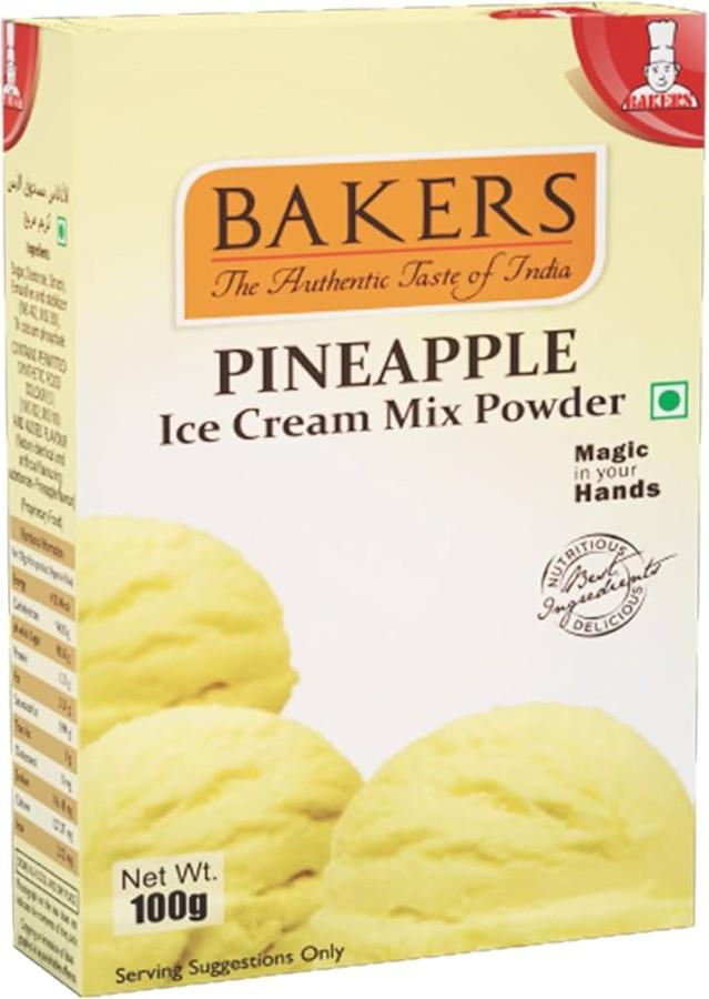 Ice Cream mix Bakers Pineapple ஐஸ்கிரீம் பவுடர் - product media