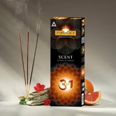 Mangal Deep Scent 3in1 மங்கல்தீப் பத்தி - product media