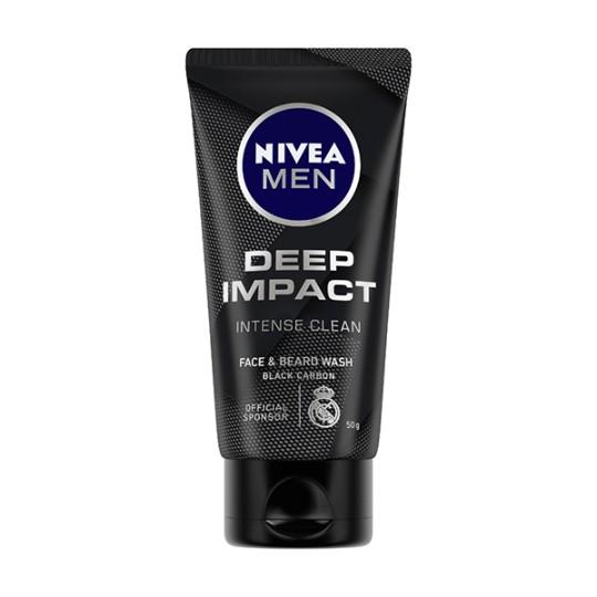 Nivea Men Facewash Deep Impact - product media