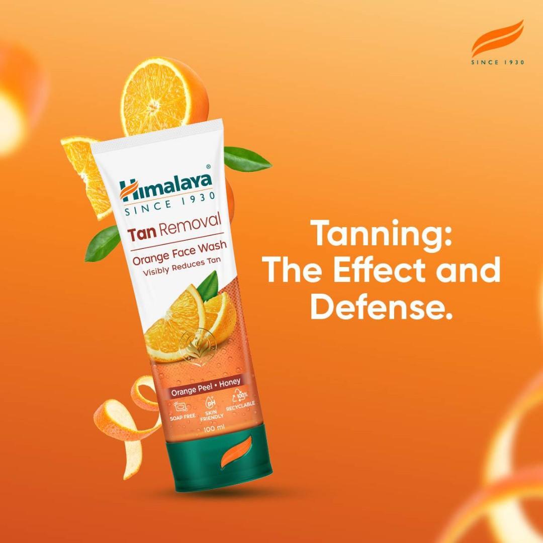 Himalaya Facewash Tan removal Orange - product media