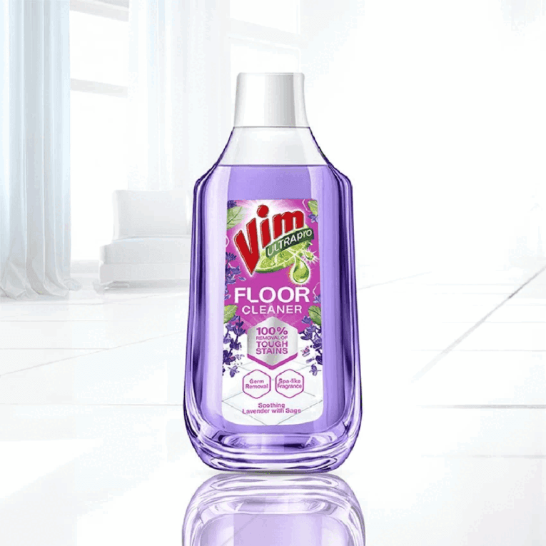 Vim Floor Cleaner Lavender விம் ப்ளோர் கிளீனர் - product media