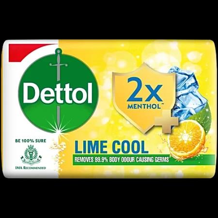 Dettol Soap Lime cool டெட்டால் சோப் 75gm - product media