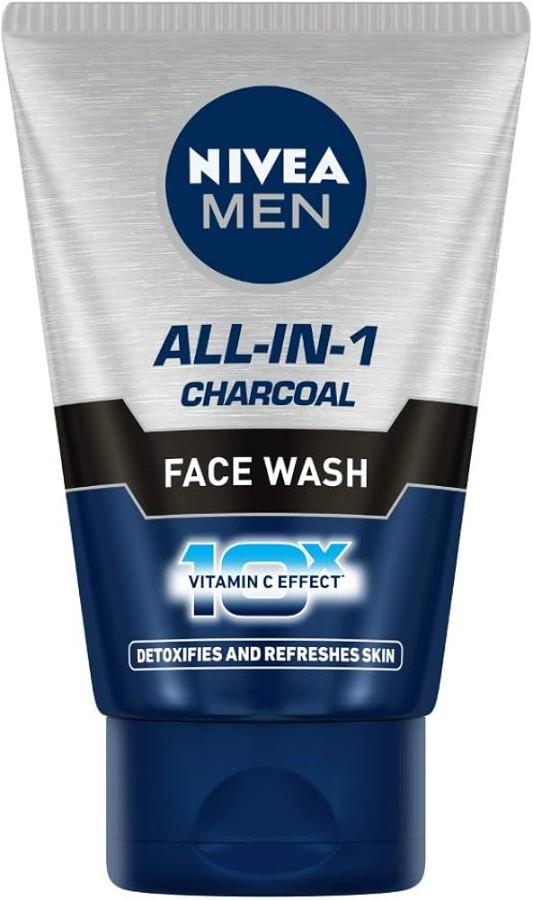 Nivea Men Facewash All-in-1 Charcoal - product media