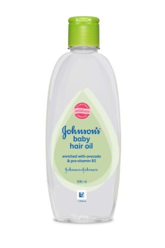 Johnsons Baby Hair Oil - product media