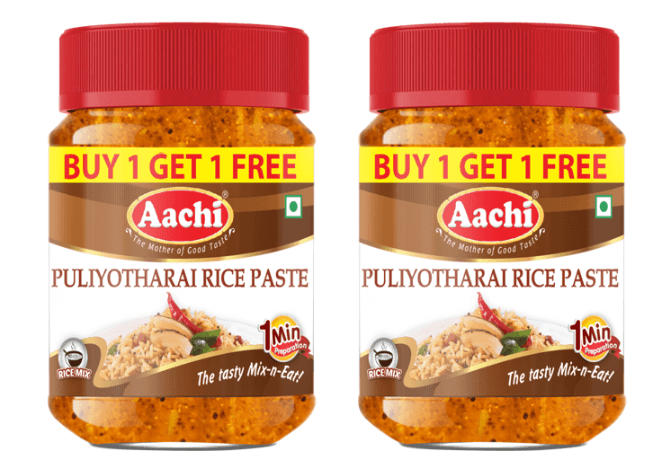 Aachi Puliyotharai Paste புளியோதரை - product media