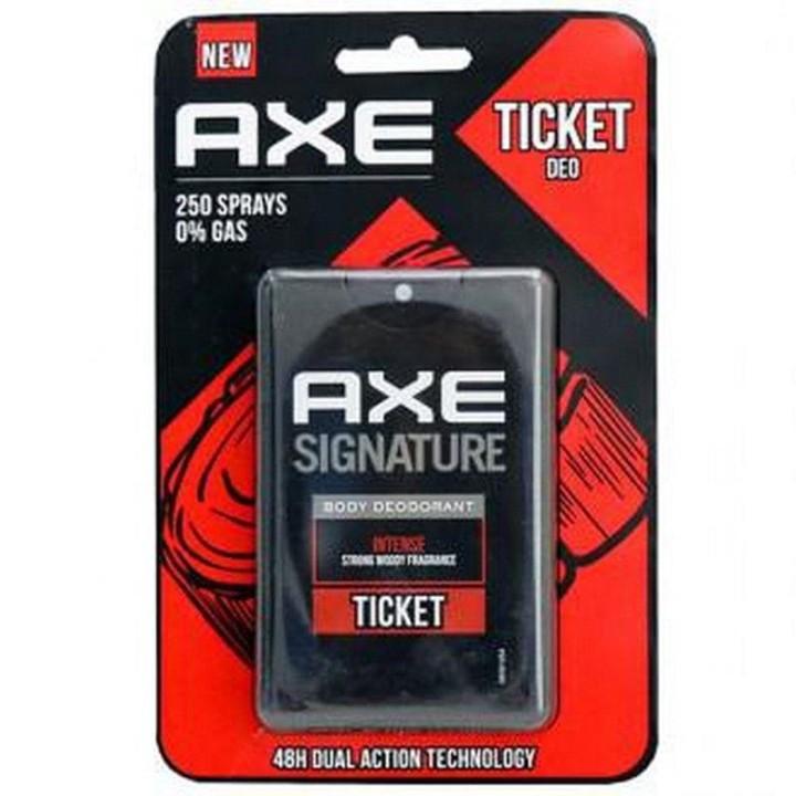 AXE Signature Ticket - product media