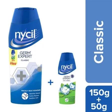 Nycil Cool Classic Prickly Heat Powder - product media