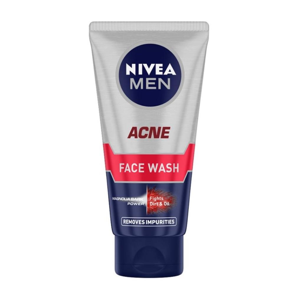 Nivea Men Facewash Cleansing Acne - product media