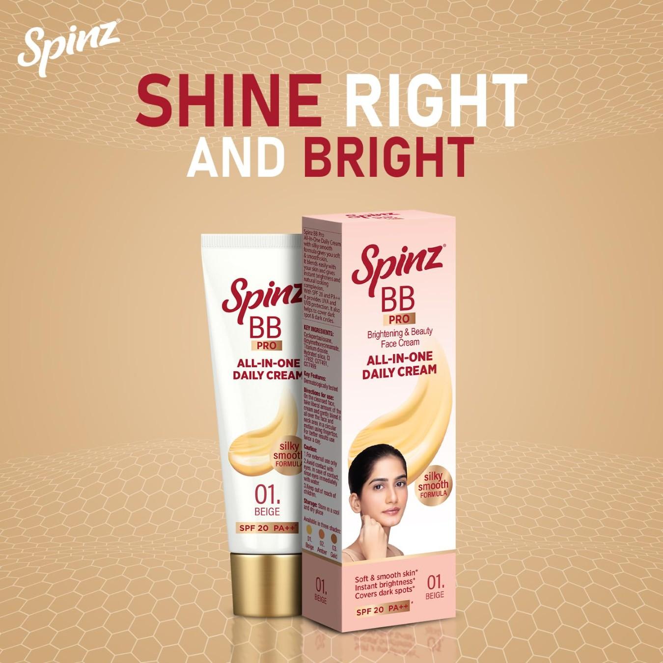 Spinz BB Cream - product media