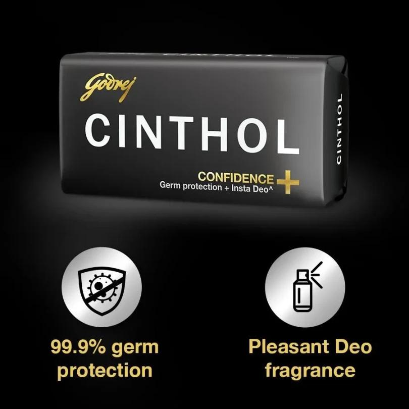 Cinthol Soap Health Black சிந்தால் பிளாக் - product media