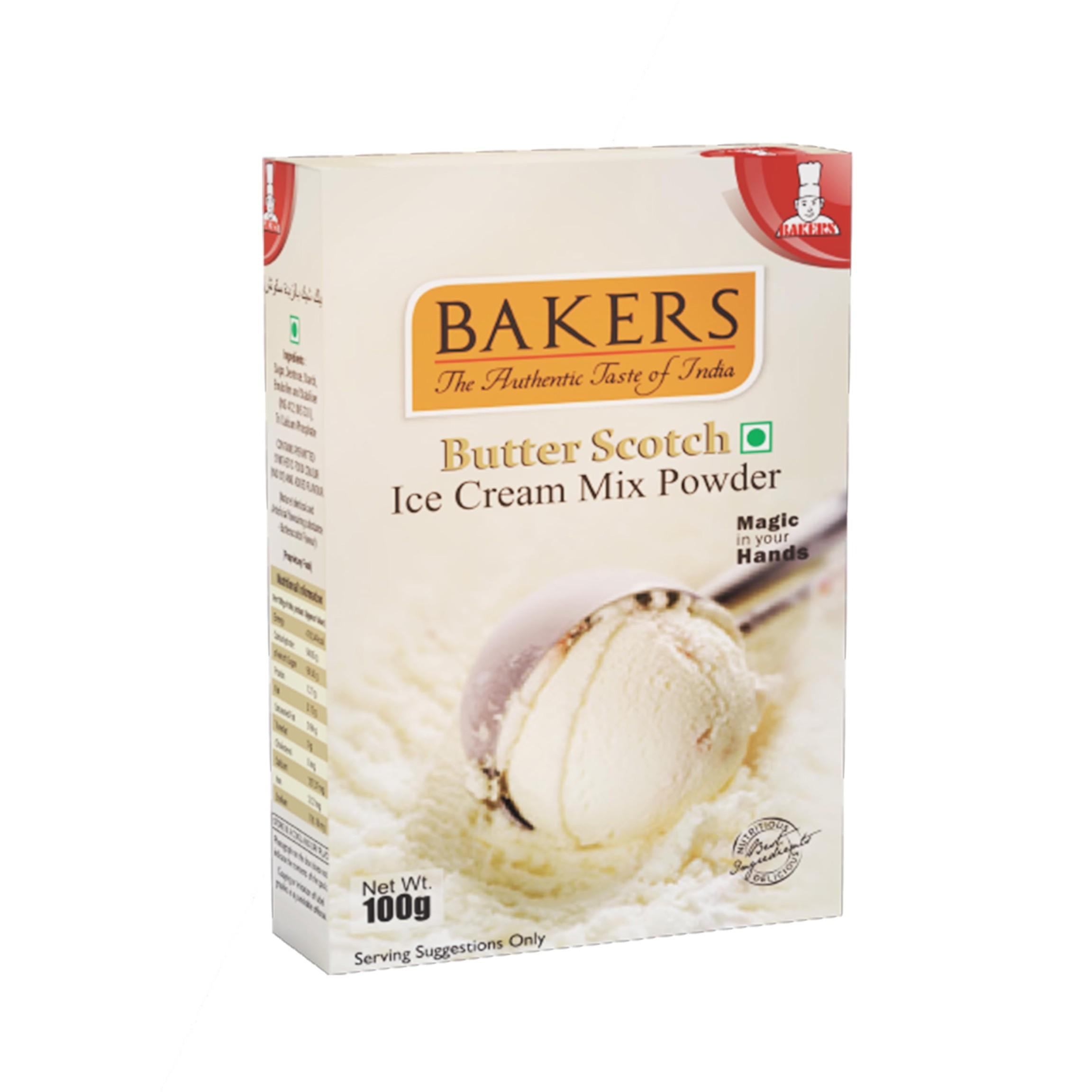 Ice Cream mix Bakers Vanila ஐஸ்கிரீம் பவுடர் - product media